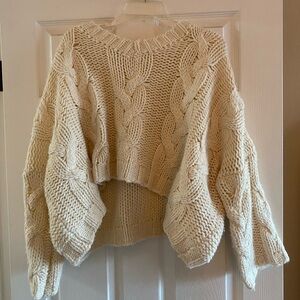 CJLA knit sweater size M